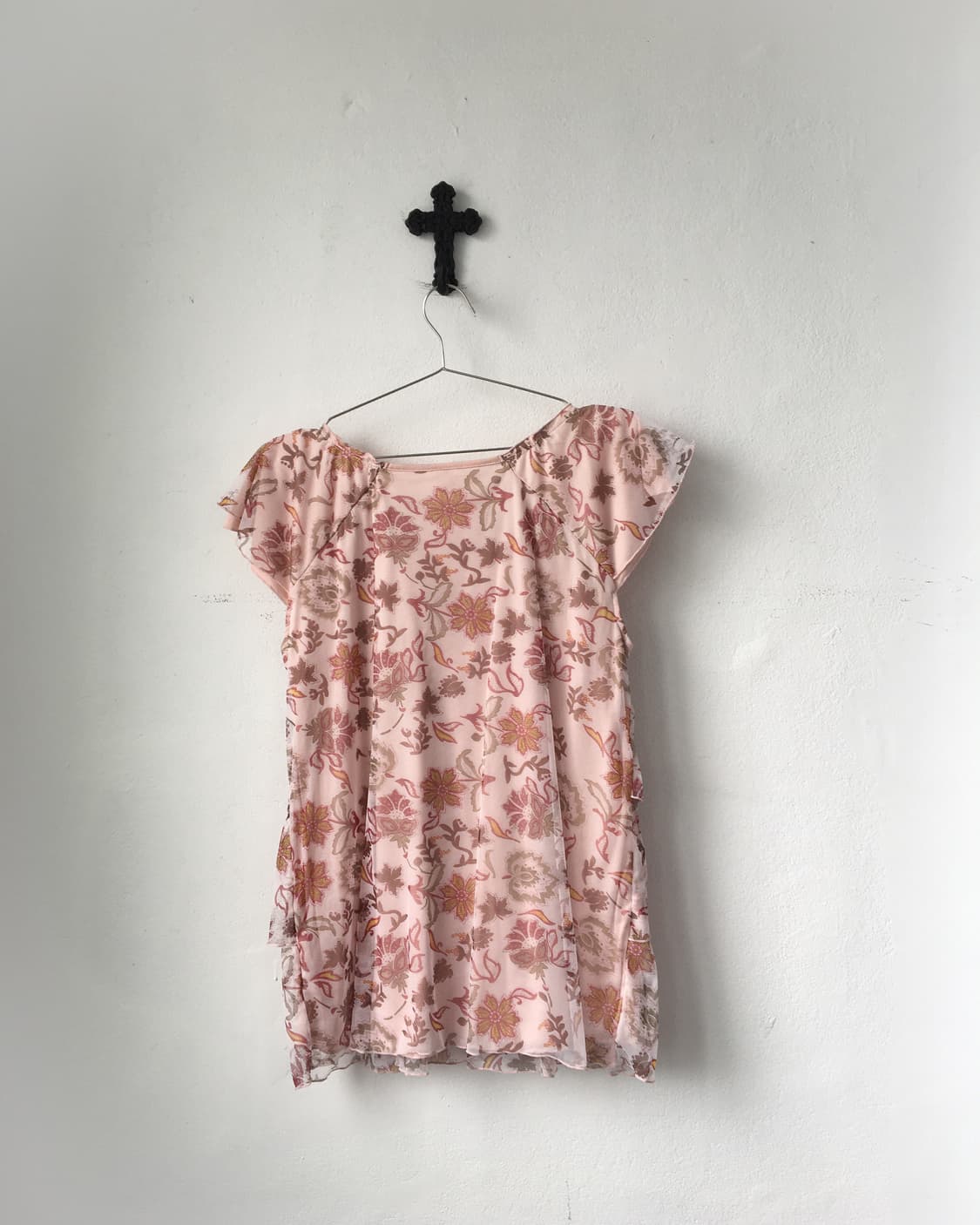 Pattern mesh layer onepiece 상품이미지3