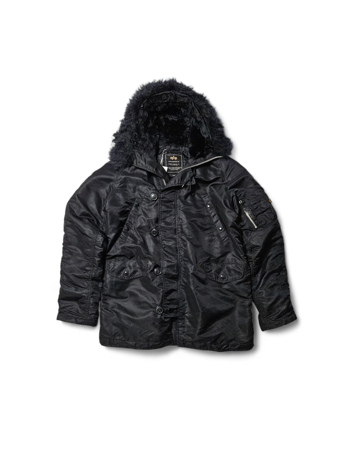 알파인더스트리 N3B 파카 블랙 L 상품이미지1