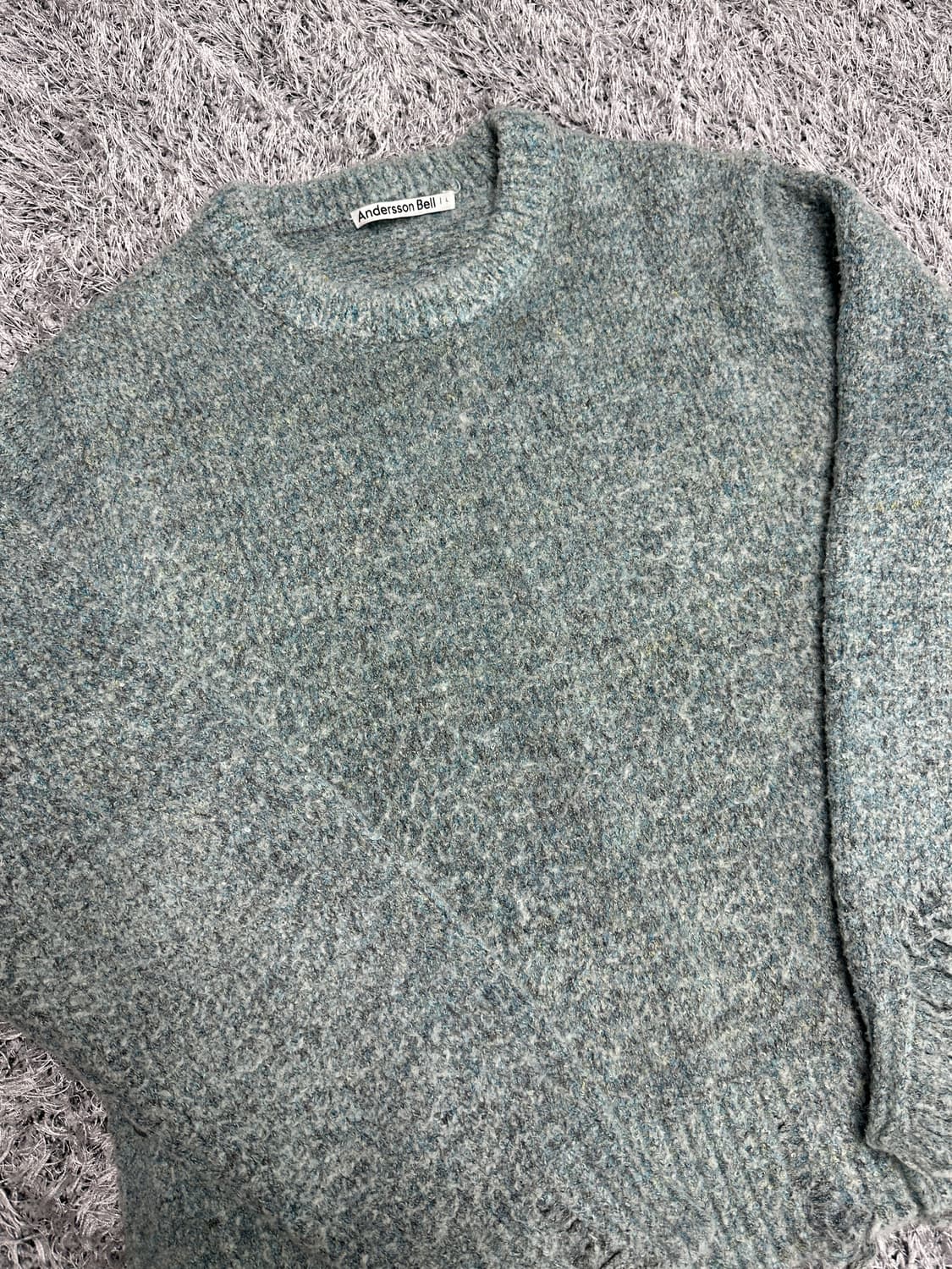 앤더슨벨 데미지 니트 L 상품이미지2