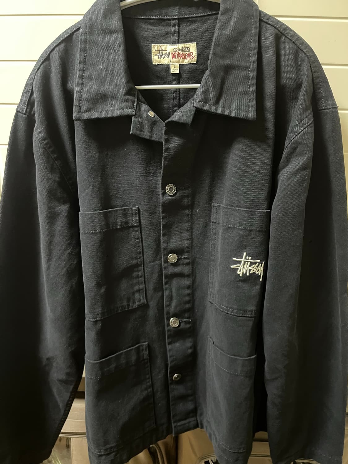 스투시 초어 자켓 블랙 ( L ) 상품이미지4