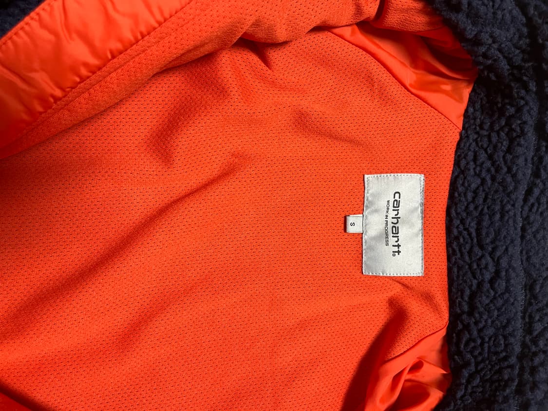 칼하트 플리스 뽀글이 집업 상품이미지8