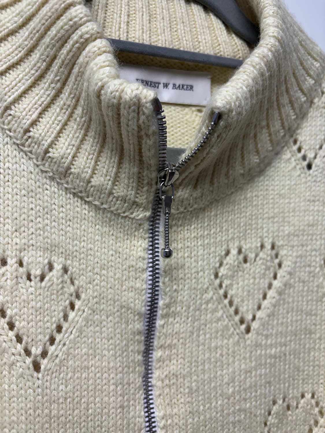 Ernest W Baker 울 하프집업 상품이미지5