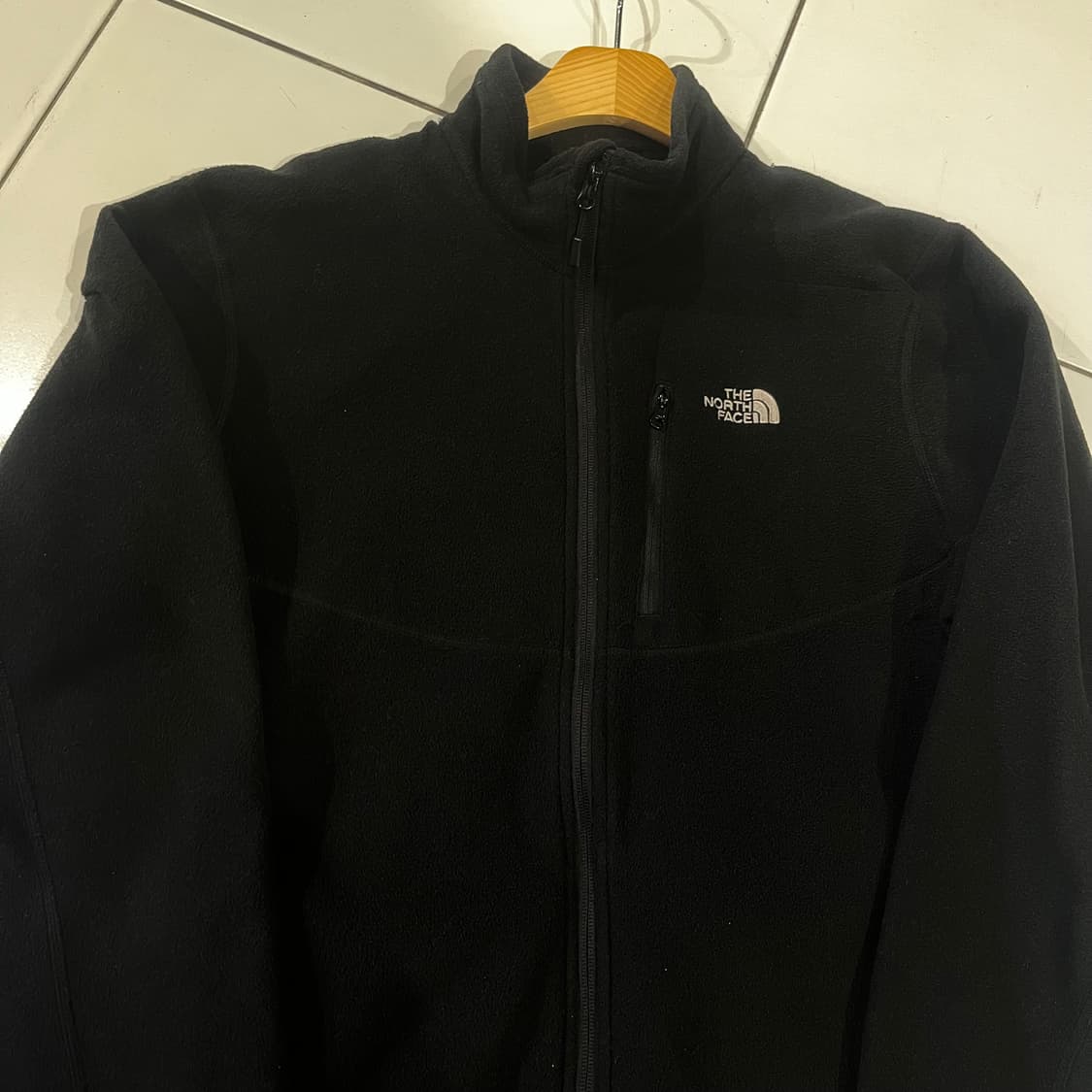 노스페이스 블랙 플리스 집업 상품이미지2