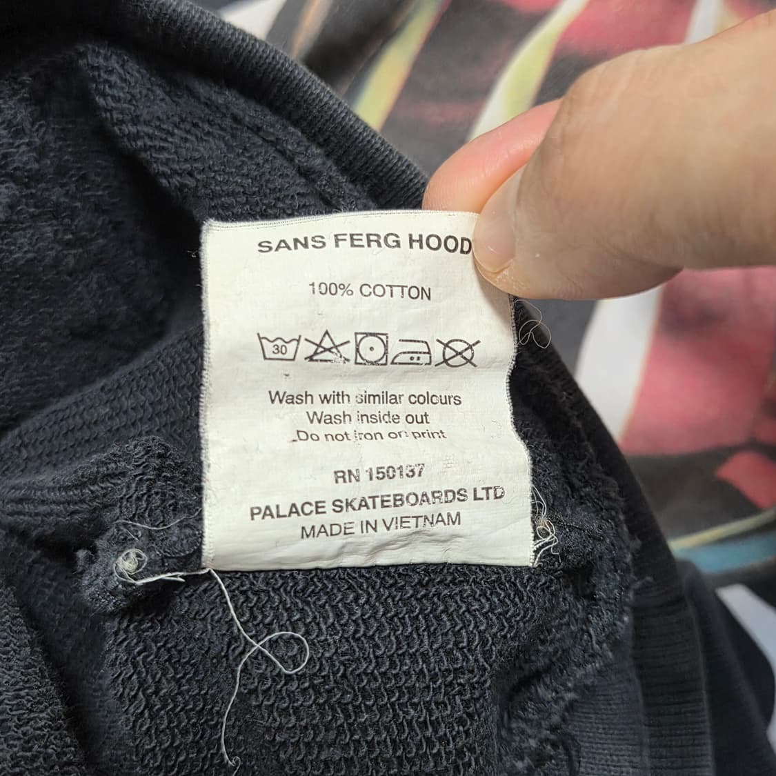 Palace 팔라스 Sans Ferg 후드 티셔츠 상품이미지6