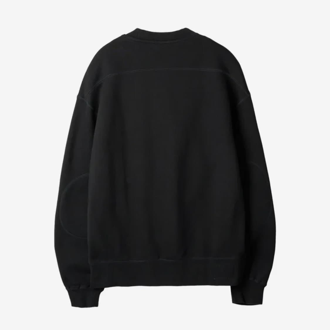 (S급) 러프사이드 엘보 패치 오버사이즈 맨투맨 상품이미지2