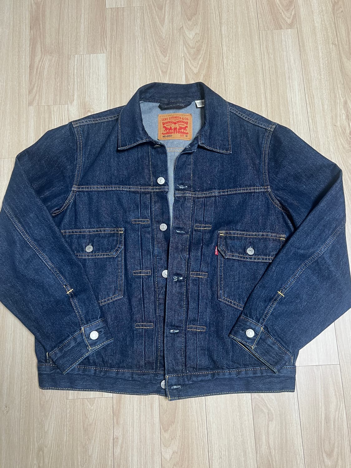 리바이스 타입2 데님자켓 M 상품이미지1