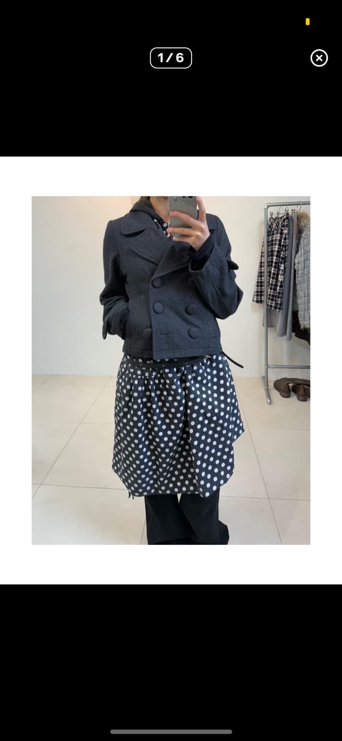 피쉬룸 빈티지 울 혼방 자켓 상품이미지1