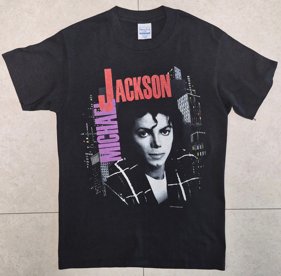  88's Vintage Michael Jackson xPEPSI Tee 상품이미지5