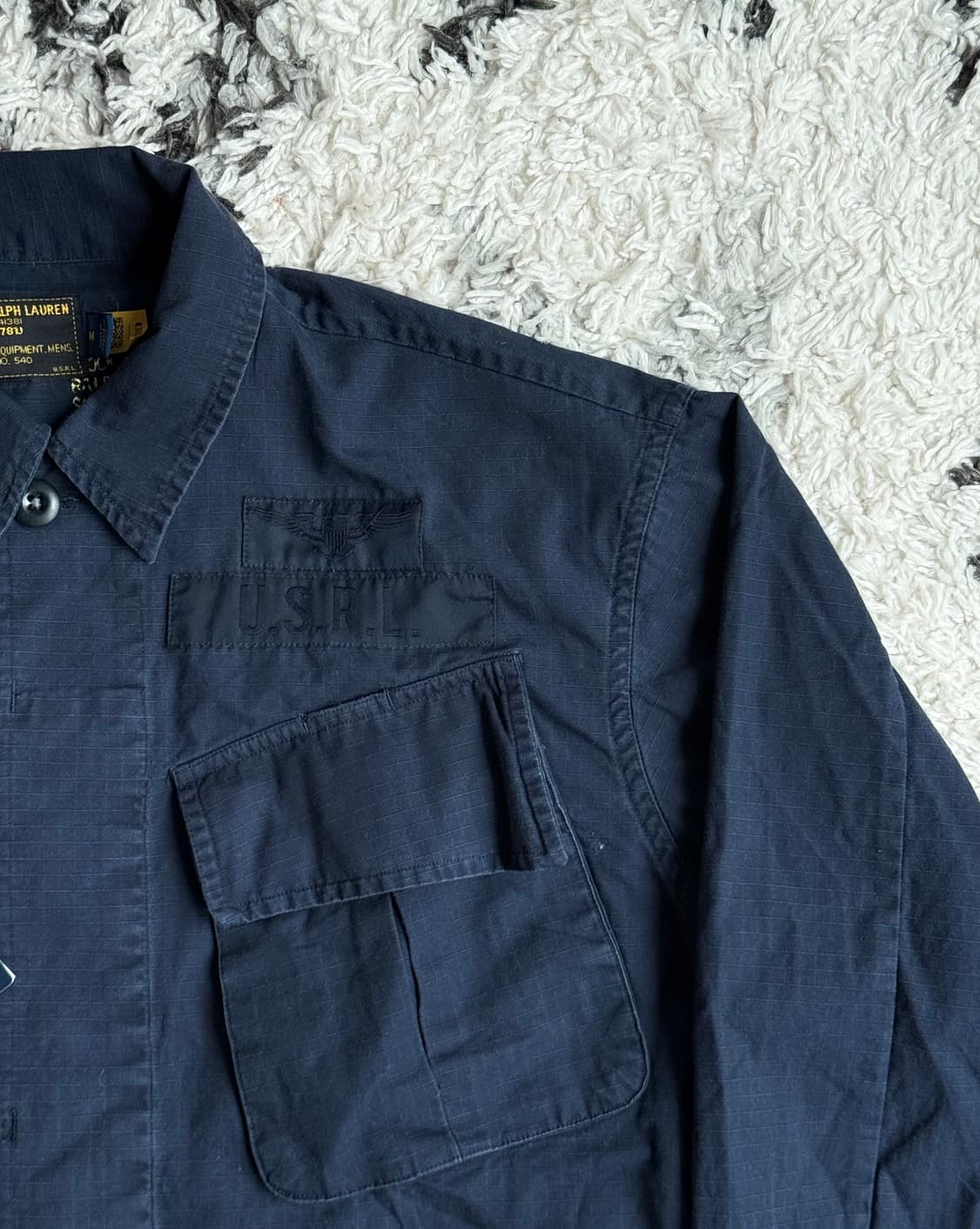 폴로 랄프로렌 정글 퍼티그 립스탑 오버셔츠 M 상품이미지2