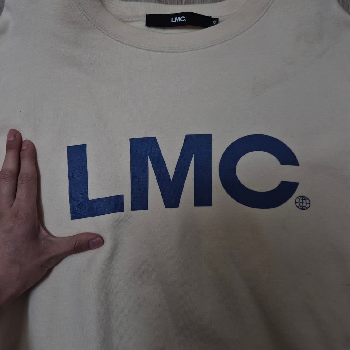 LMC 엘엠씨 빅로고 맨투맨 XL(105) 상품이미지5