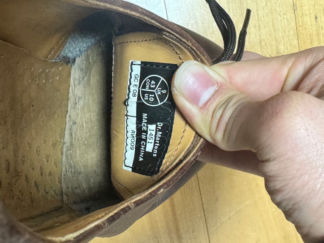 닥터마틴 1461 빈티지 브라운 280 상품이미지5