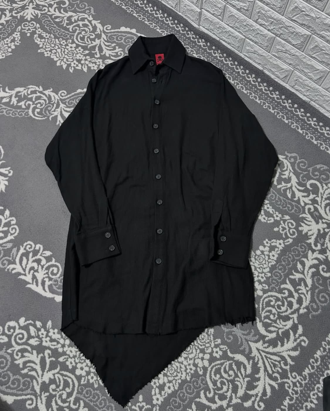 ByThe R Long Rough Out Shirt 상품이미지4