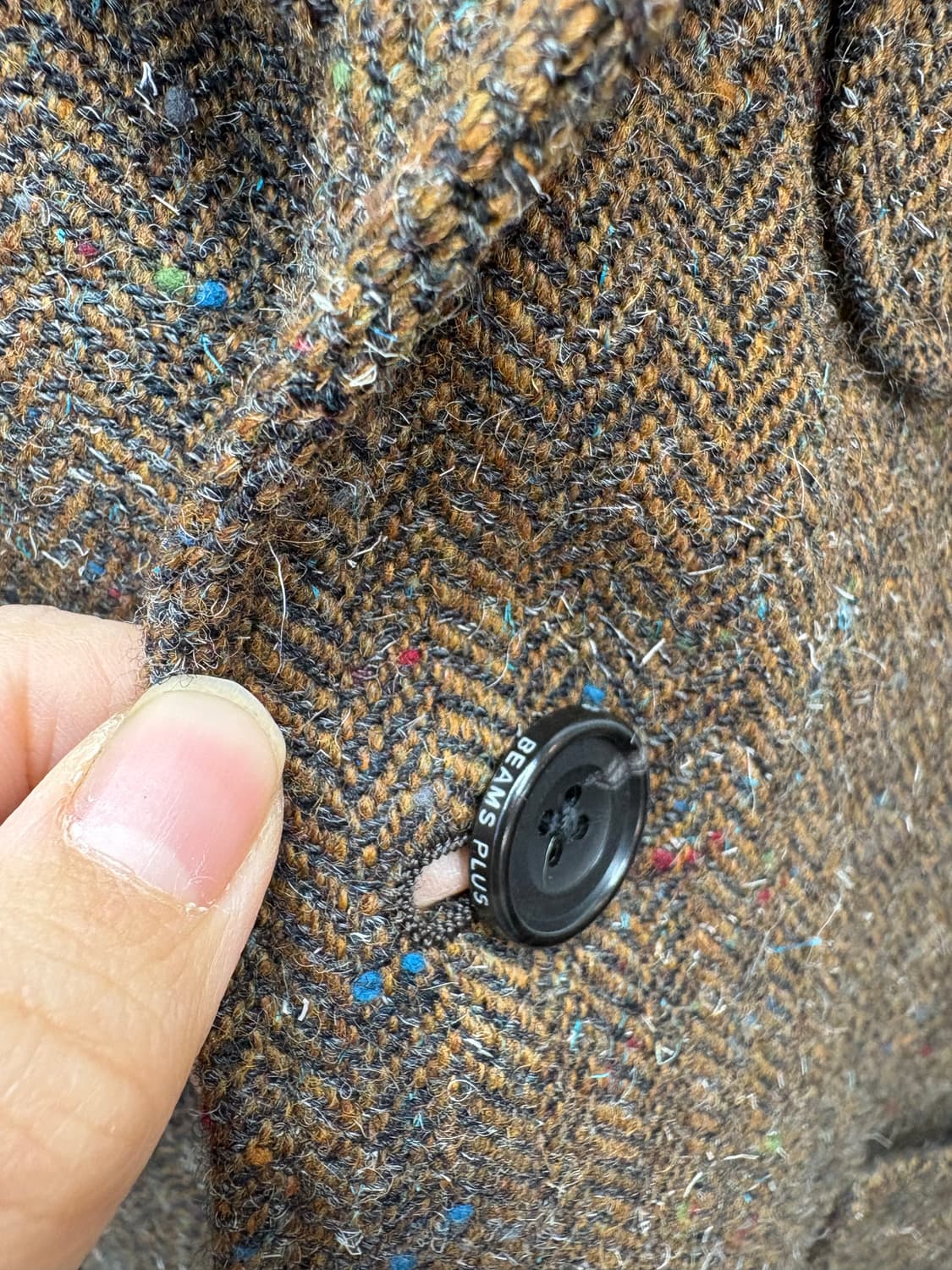 빔즈 보카시해링본 자켓  상품이미지4