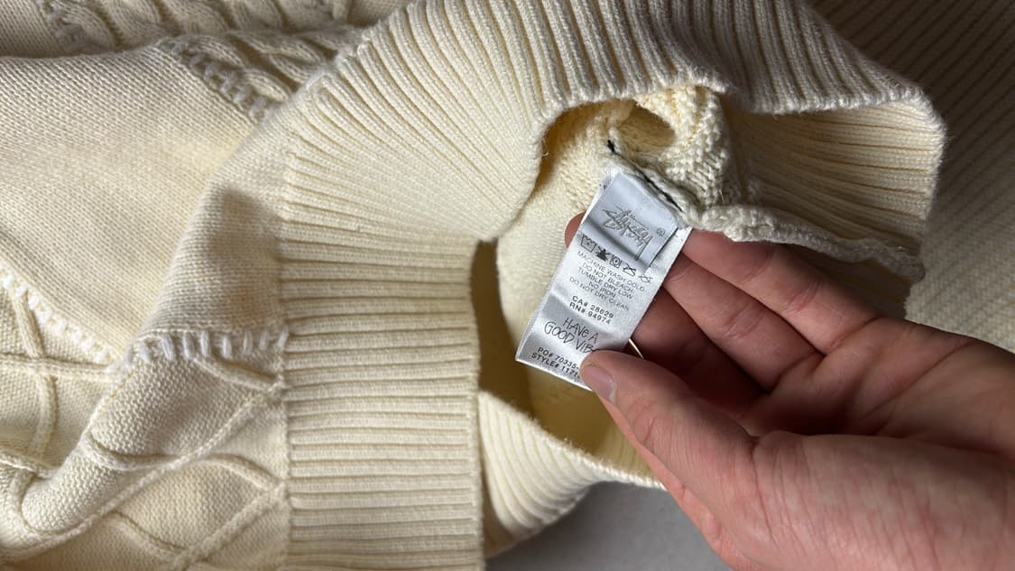 스투시 패치워크 니트 상품이미지7