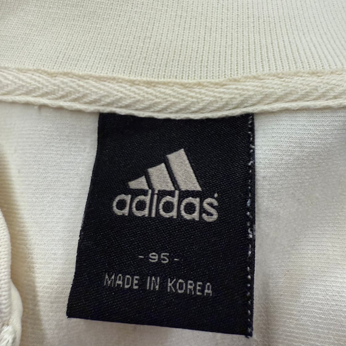 아디다스 시나모롤 흰하 크림 하늘 져지 트랙탑 95 상품이미지5