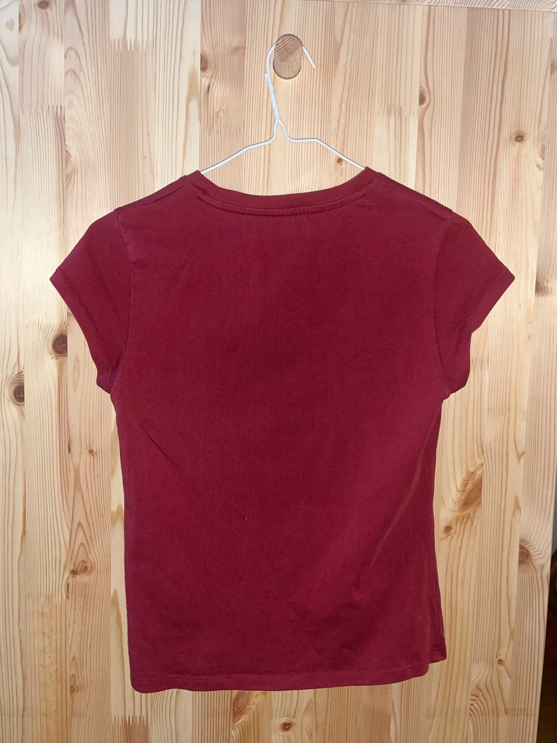 코이세이오 버건디레드 반팔 상품이미지2