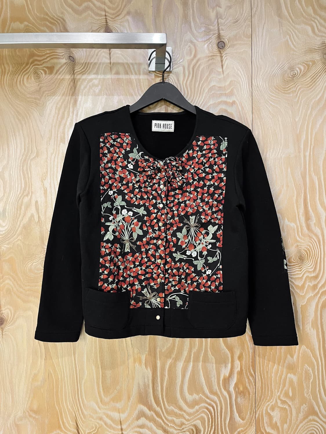 핑크하우스 스트로베리 리본 가디건 상품이미지2