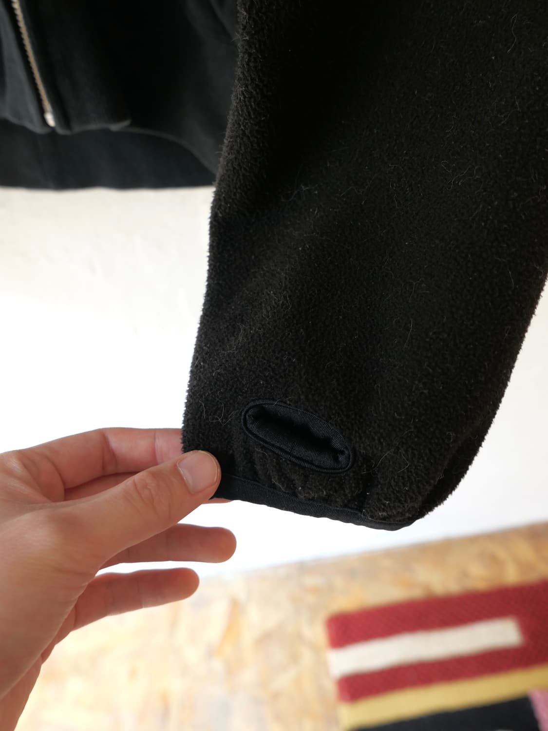 꼼데가르송 간류 플리스 후드집업 상품이미지5