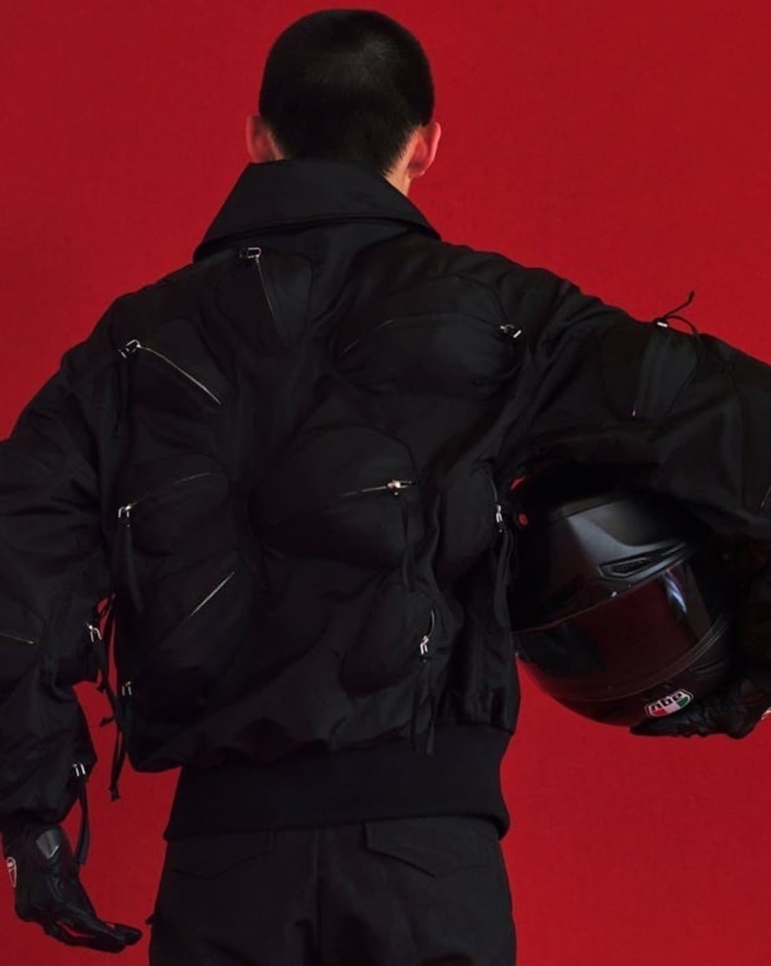 (M)강혁 에어백 봄버 자켓 상품이미지2