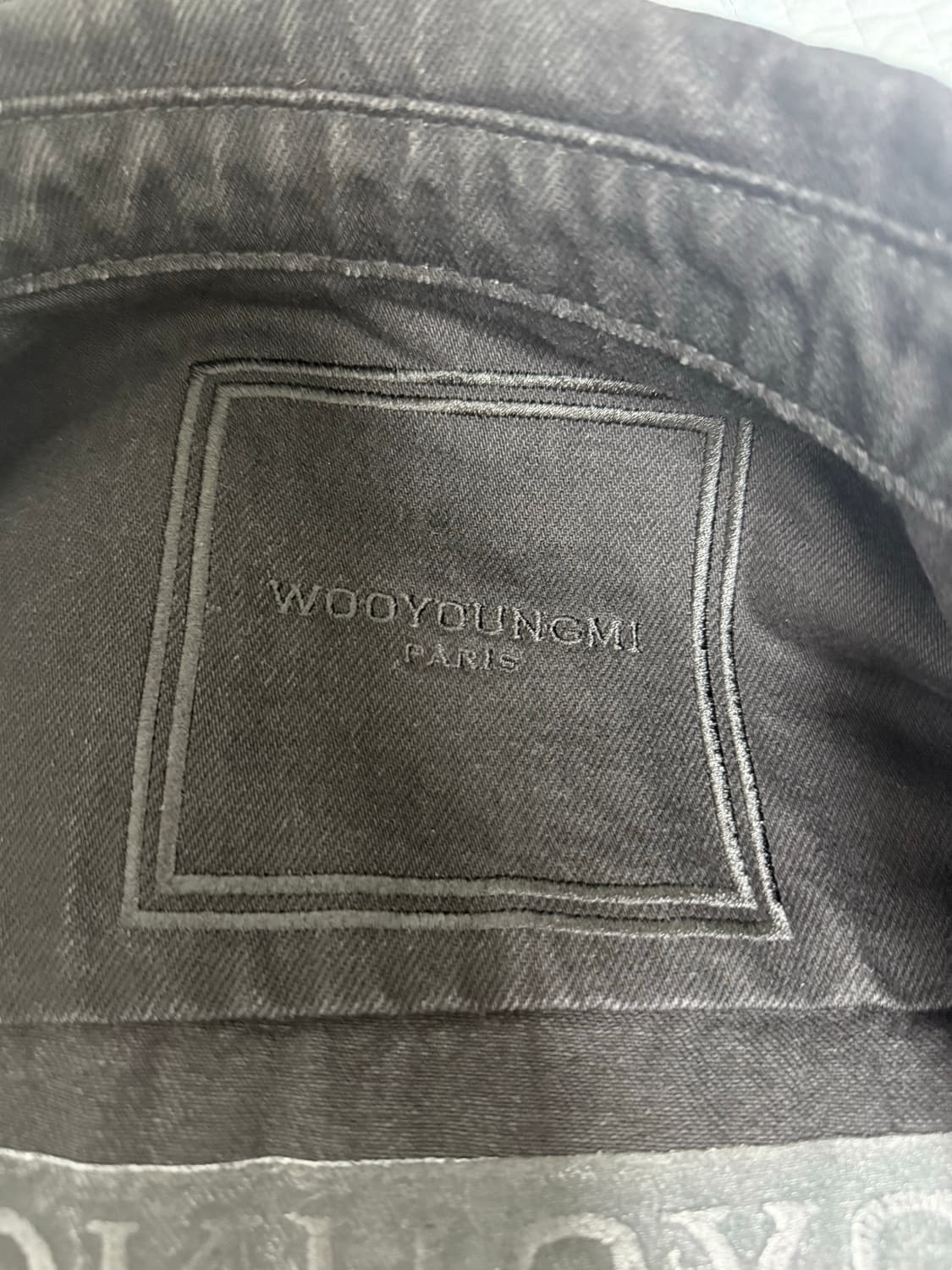 (23FW)우영미 볼케이노 데님 셔츠 자켓(48) 상품이미지3