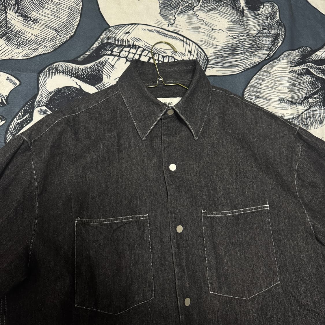 비슬로우 데님셔츠 S사이즈  상품이미지3