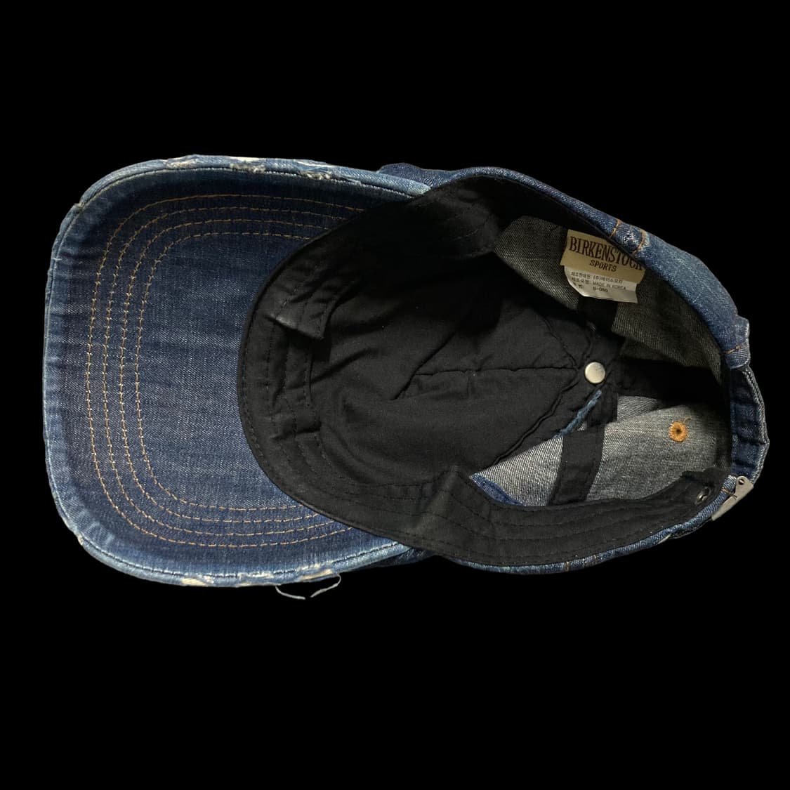 빈티지 크로스헤드 데님 볼캡 상품이미지4