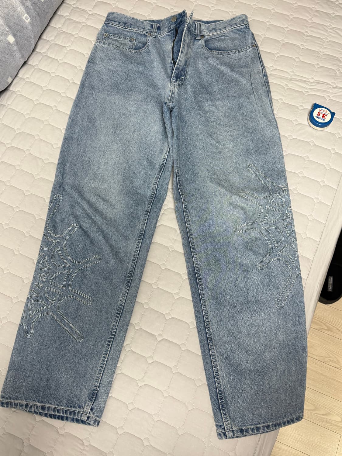 디스이즈네버댓(디네댓) 데님팬츠 (Web Embroidery Jeans) 상품이미지1