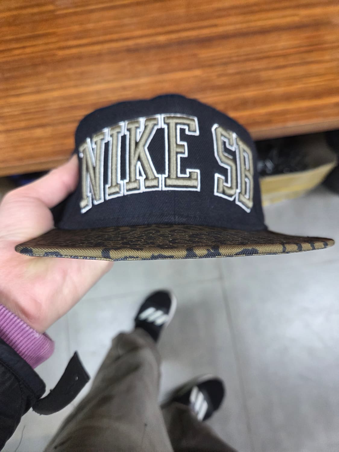 나이키 sb 레오파드 스냅백 모자 프리 상품이미지7