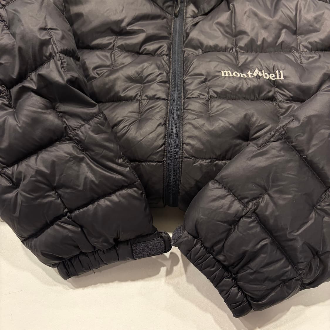 [105] 몽벨 EX 퀼팅 라이트 다운 블랙 패딩 B395 상품이미지6