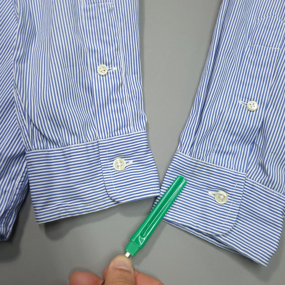 폴로 랄프로렌 신형 스트라이프 셔츠 M 상품이미지5