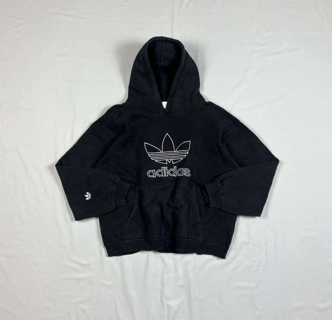 80s 아디다스 빅로고 후드티 상품이미지1