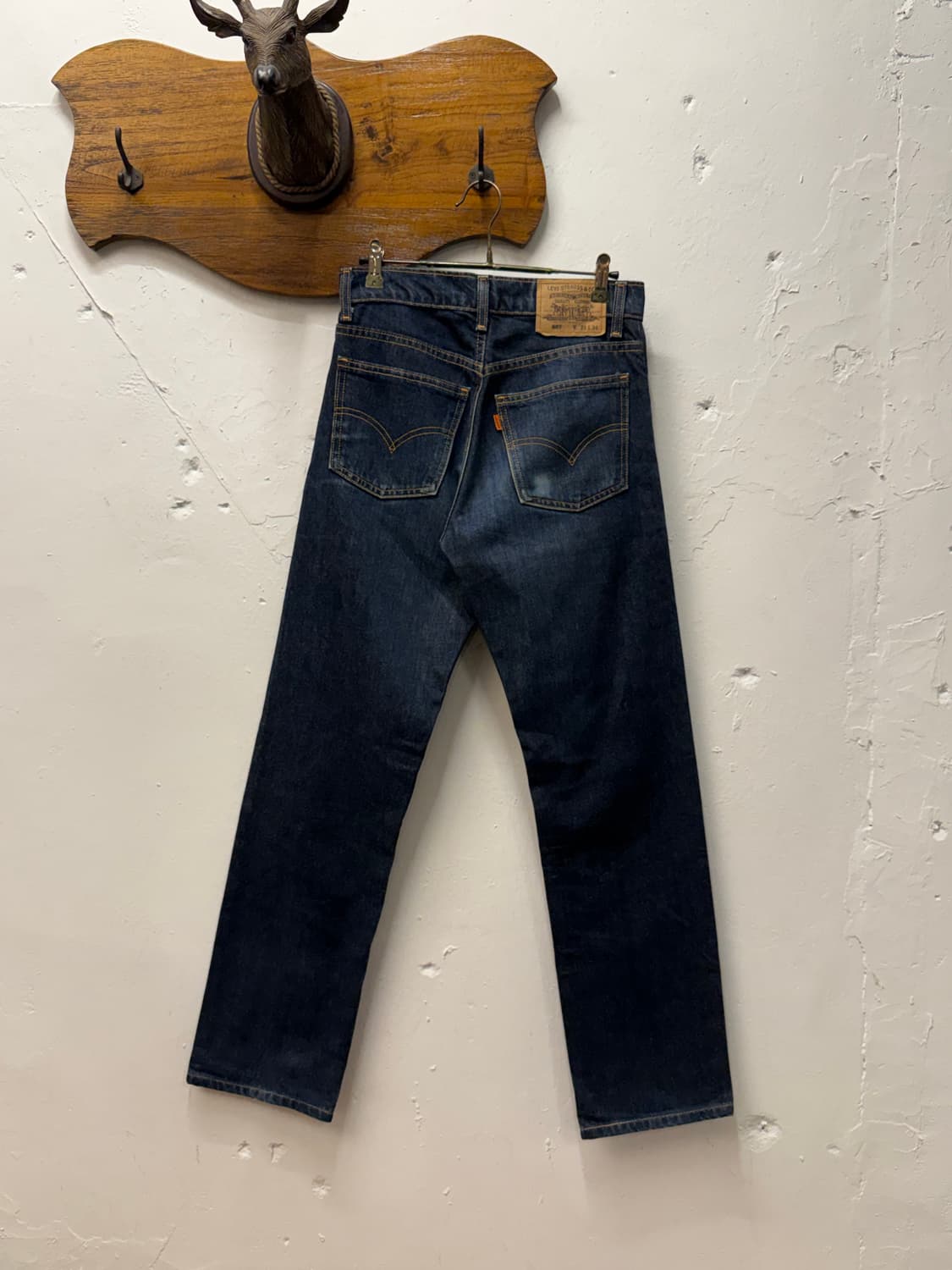 Levi's 607 Orange Tab Straight Denim Pan 상품이미지1