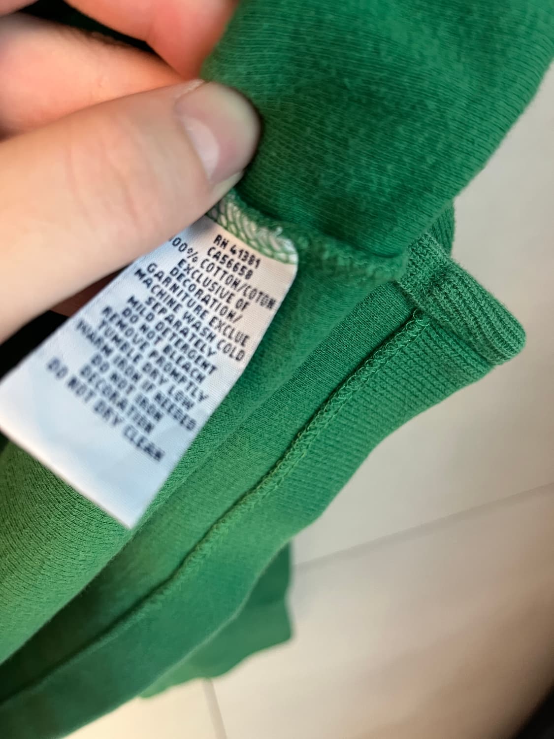 폴로 하프집업 니트 그린 [XL] 상품이미지5