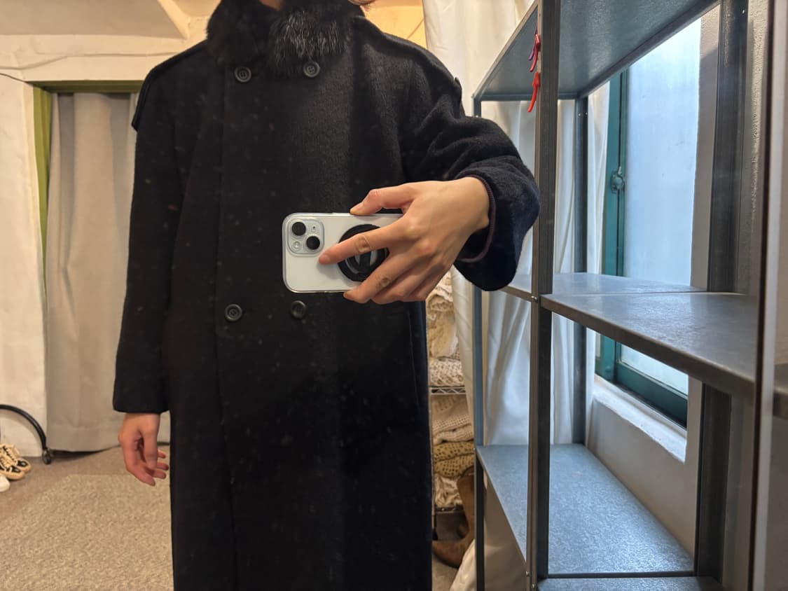 Jpn 빈티지 울 코트 상품이미지4