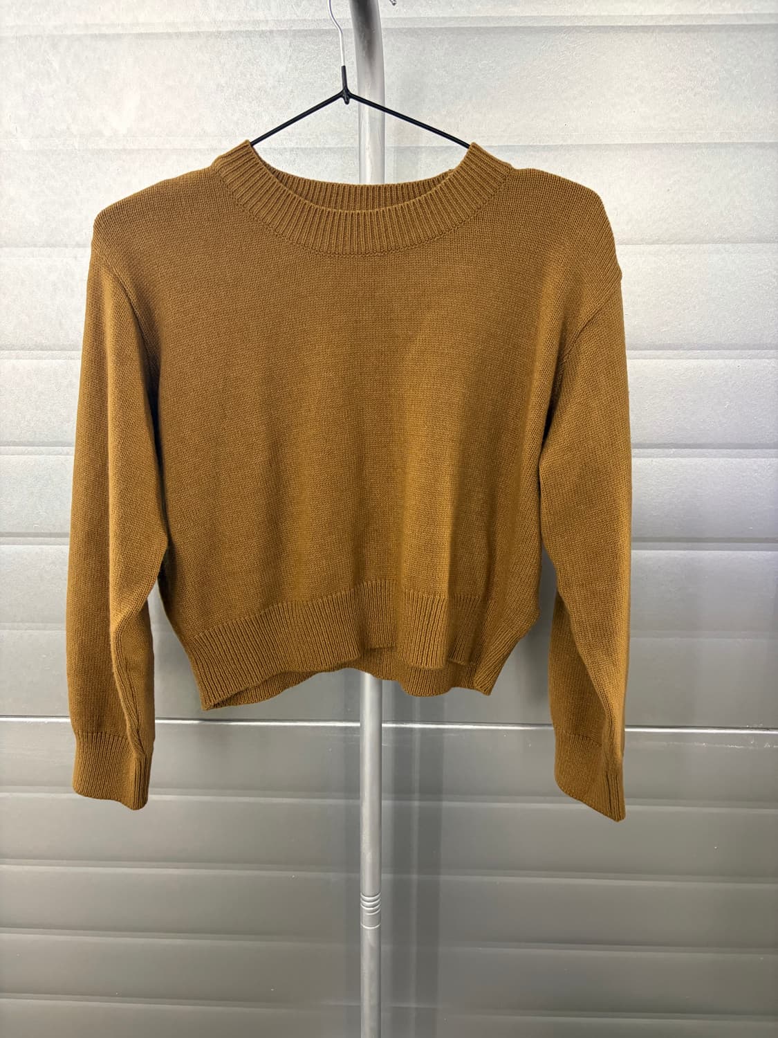 DEBB crop sweater brown 상품이미지2