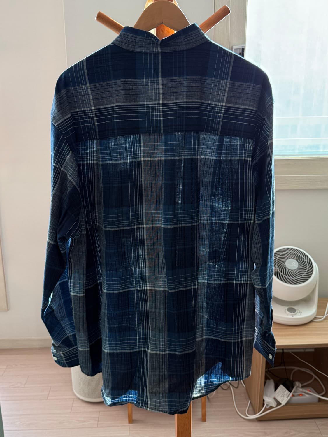 슬릭앤이지 체크체크3 셔츠 사이즈3 상품이미지4