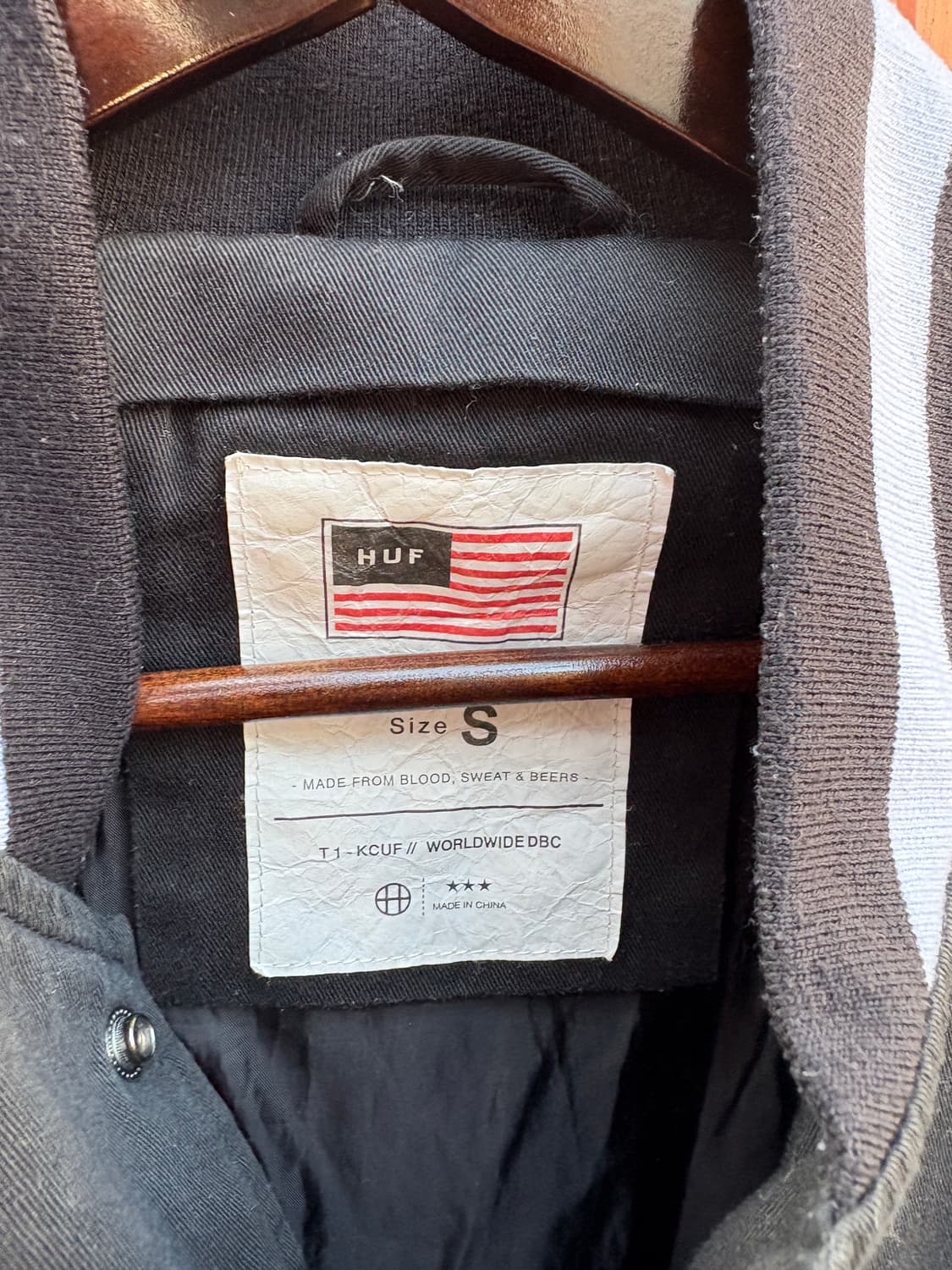 Huf 바시티 자켓 상품이미지3