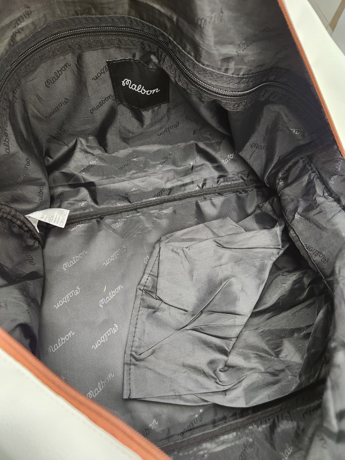 말본 골프 보스턴백 브라운 상품이미지8