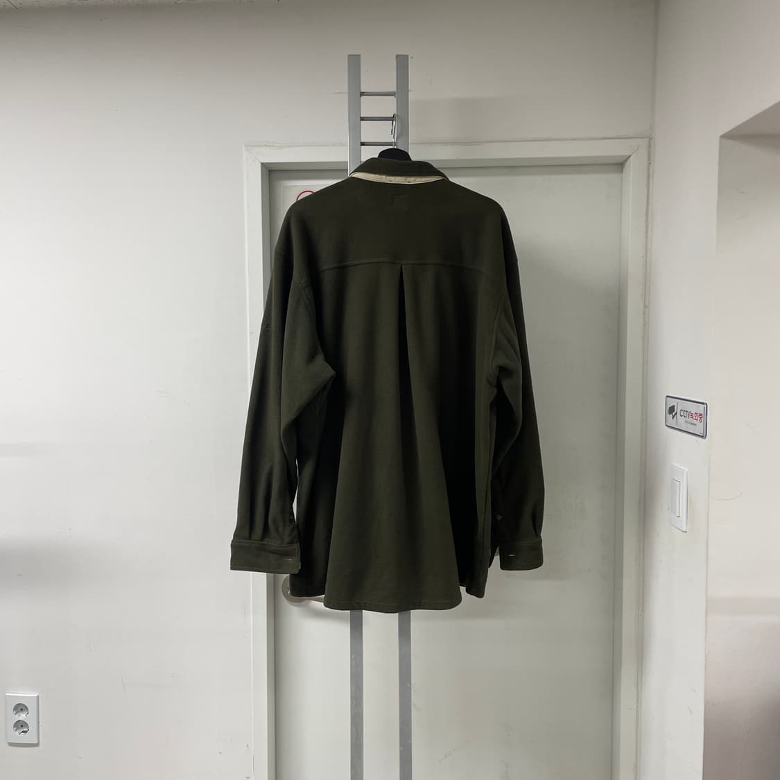 노스페이스 후리스 카키 셔츠 XL 상품이미지6