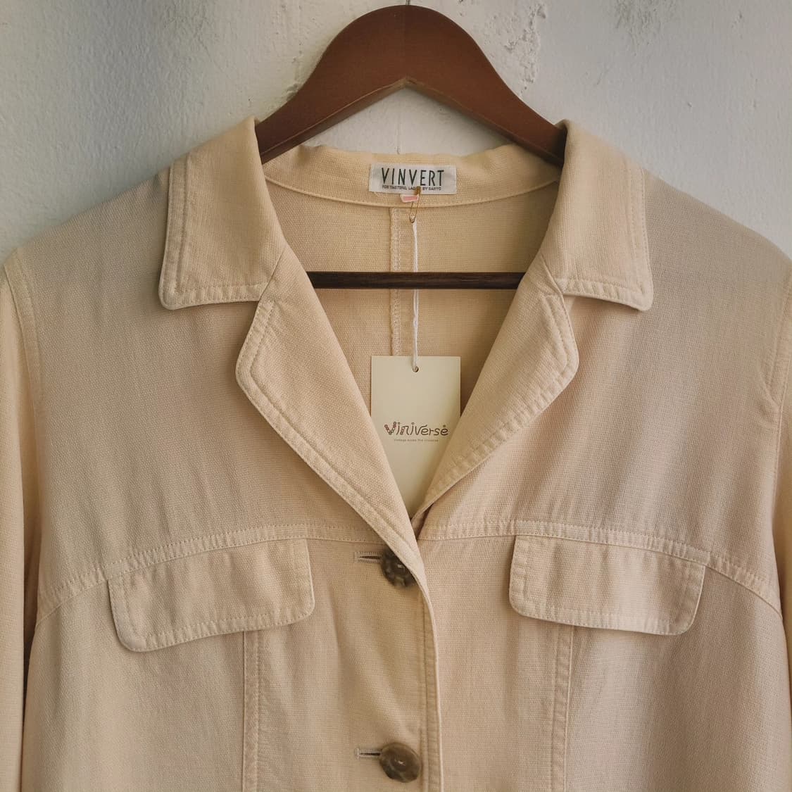 Vinvert 레이온 미니멀 자켓 상품이미지3