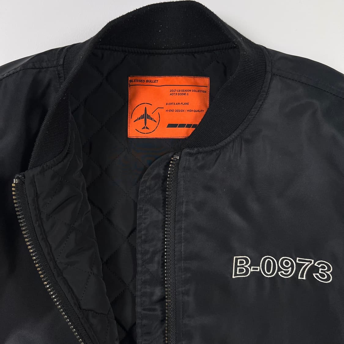 BLESSED BULLET 항공 점퍼 상품이미지5