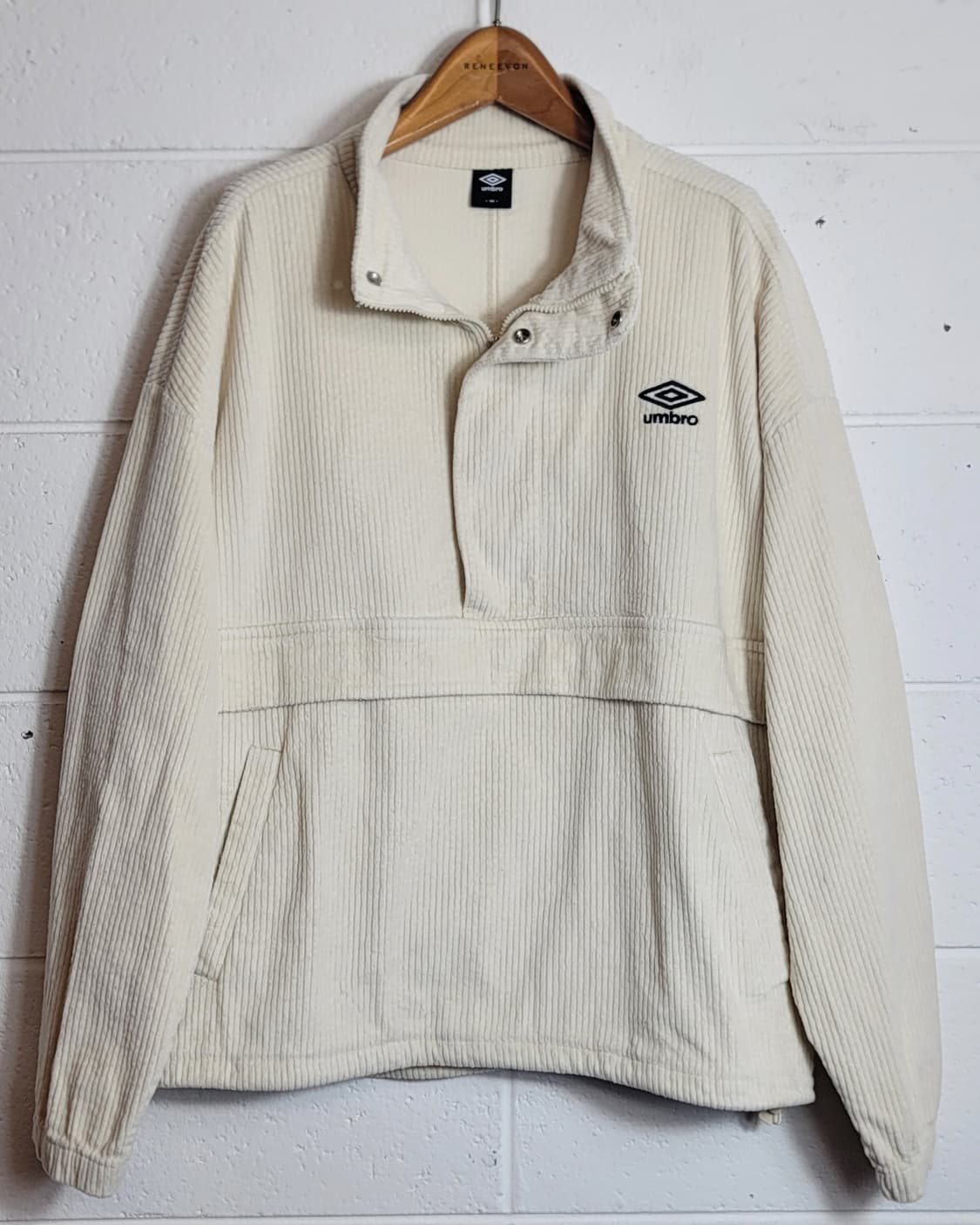 엄브로(남여공용) 코듀로이 오버핏 아노락자켓 판매 상품이미지2