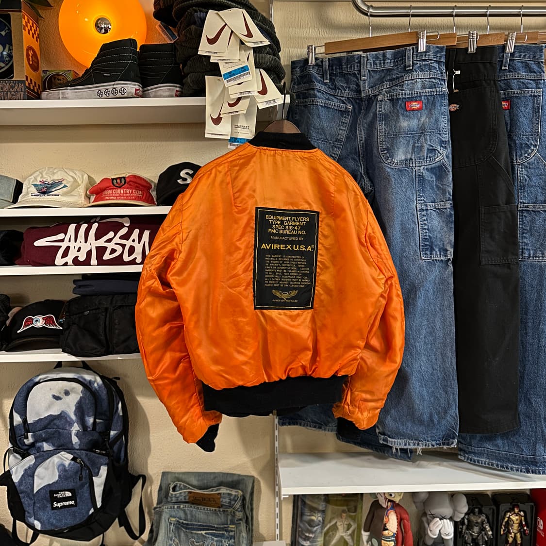 90s Avirex Reversible Ma-1 상품이미지1