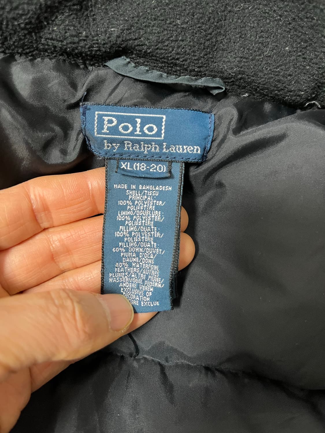 폴로 랄프로렌 다운 패딩 상품이미지6