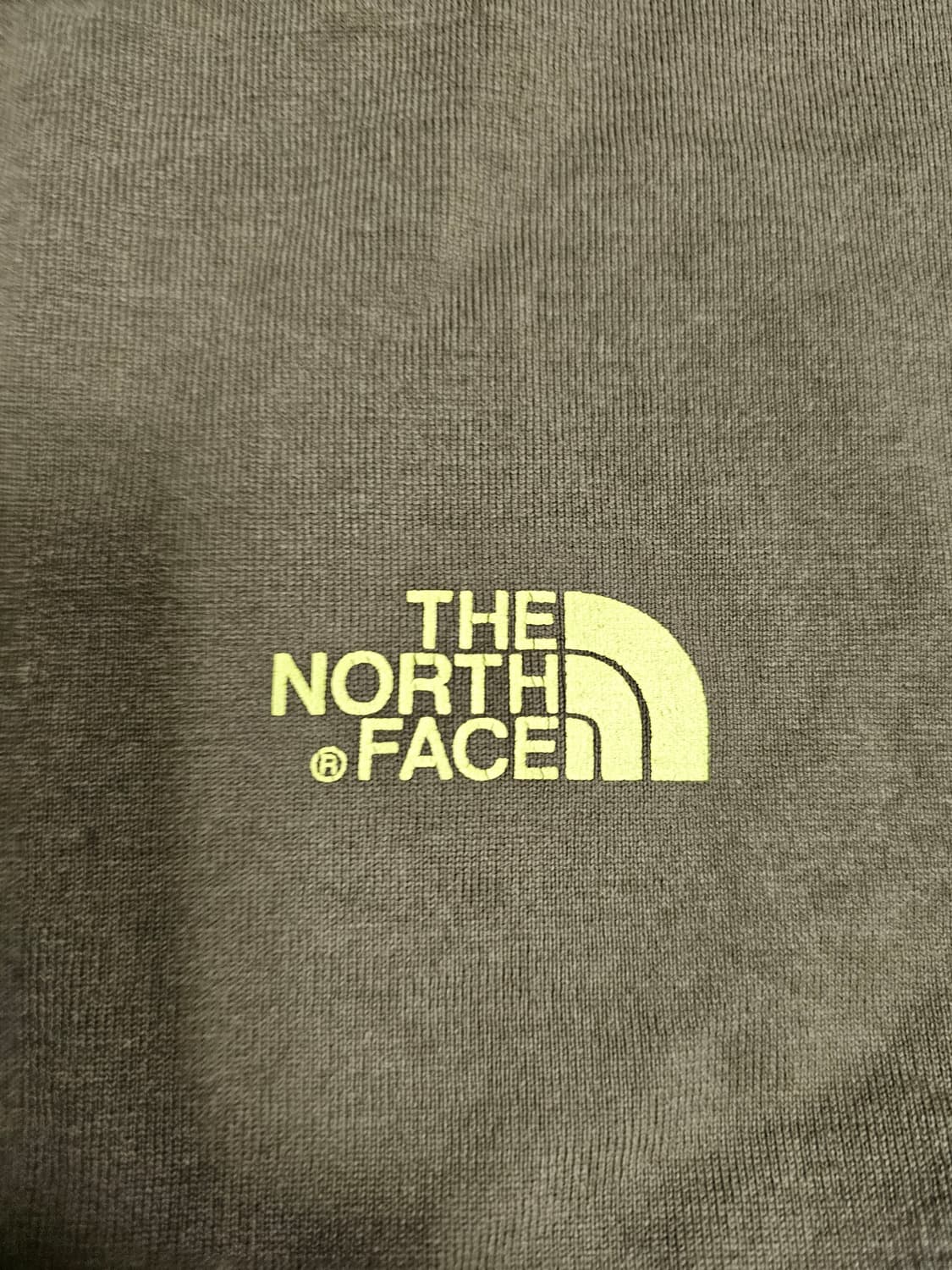 노스페이스 긴팔 티셔츠 XL 카키 상품이미지3