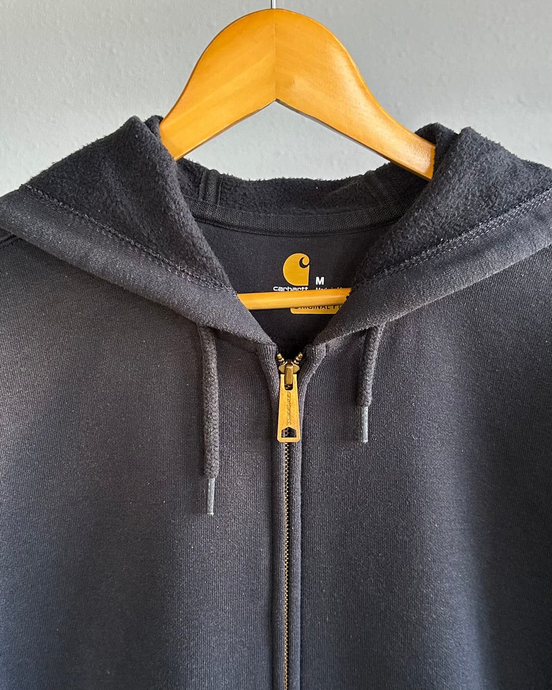 [L]칼하트 미드웨이트 기모 후드집업 상품이미지5