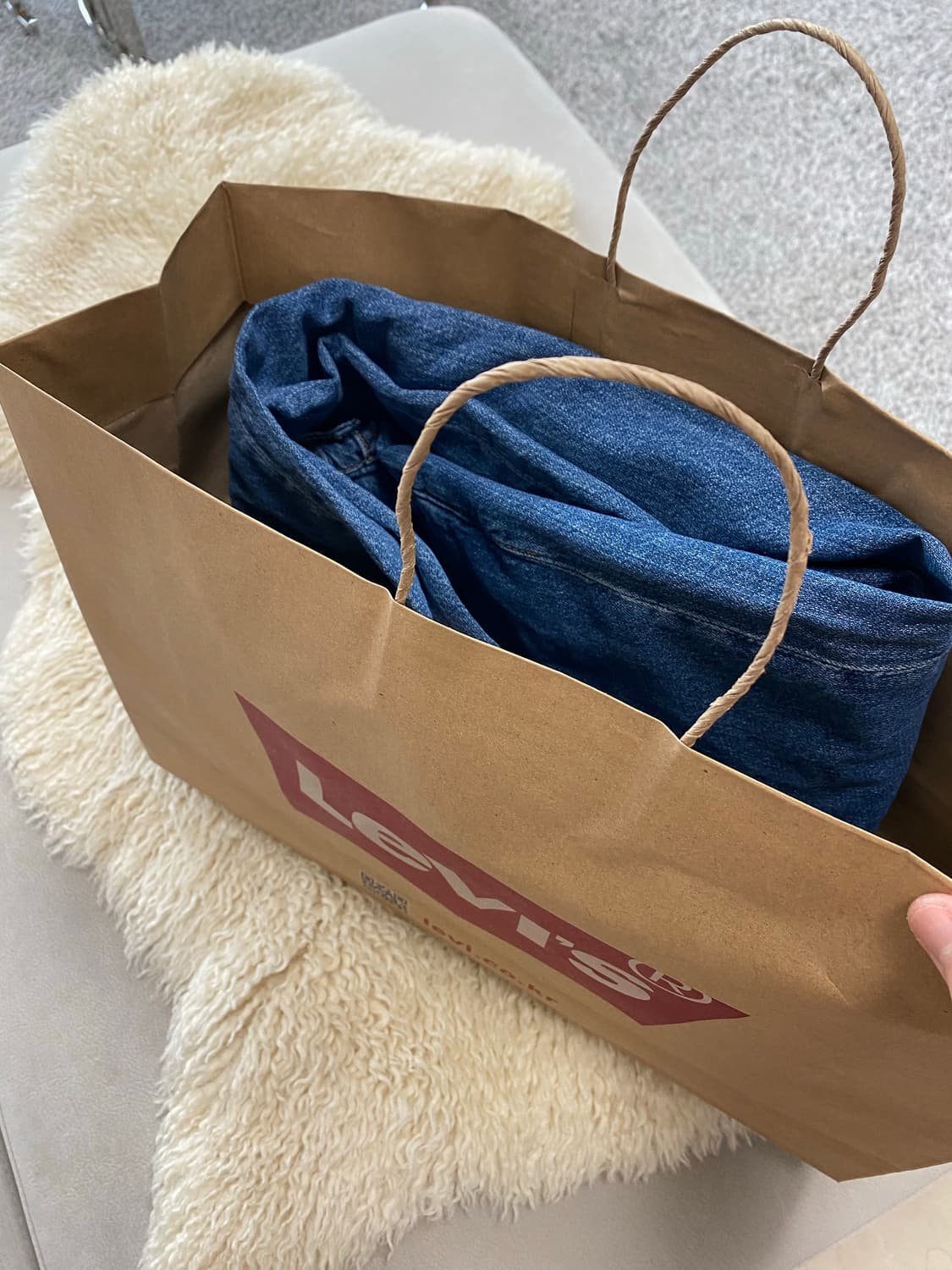 리바이스 568 프리미엄 청바지 데님 루즈 스트레이트 30/32 상품이미지7