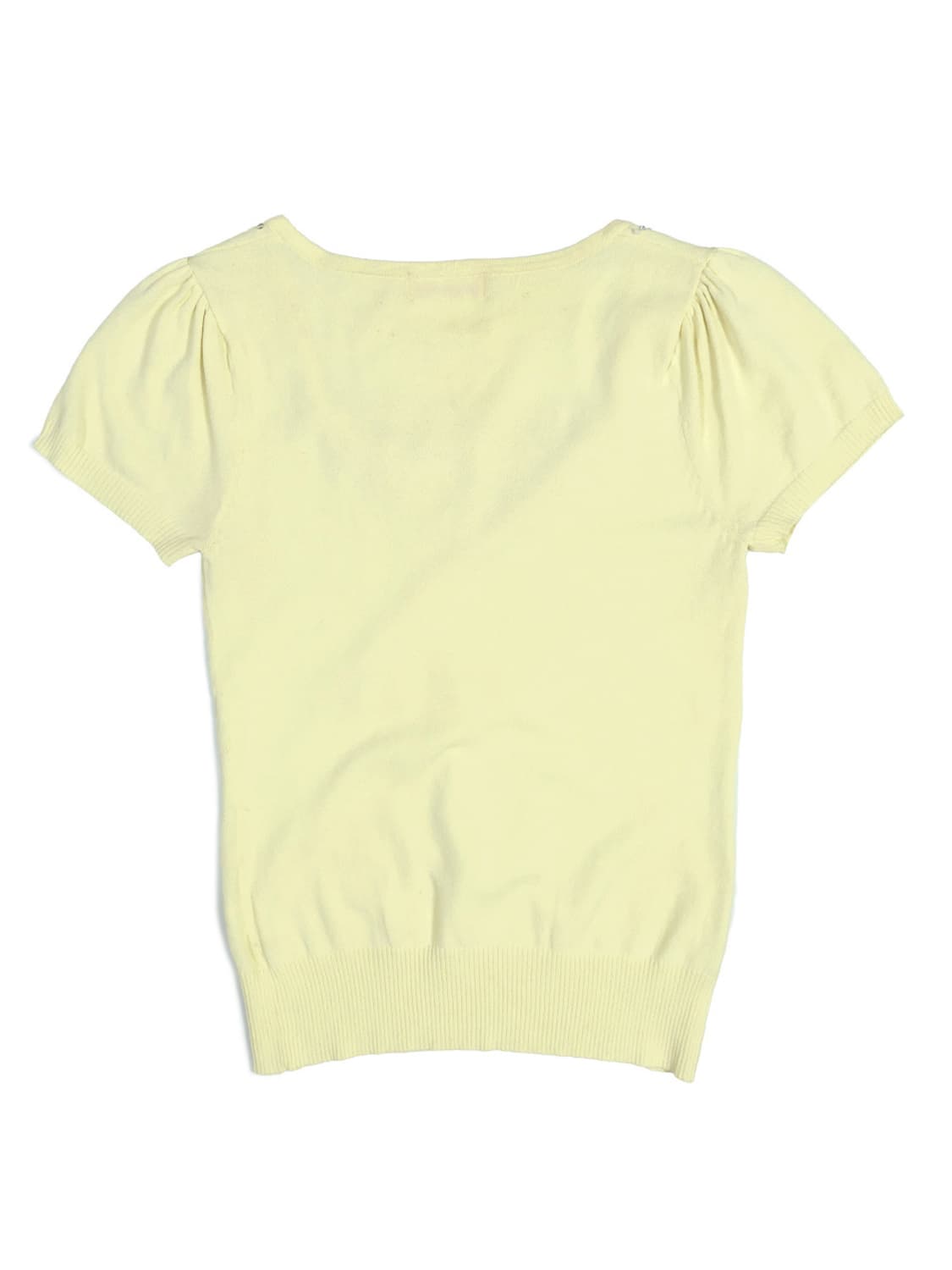 lace trim wrap knit top  상품이미지4