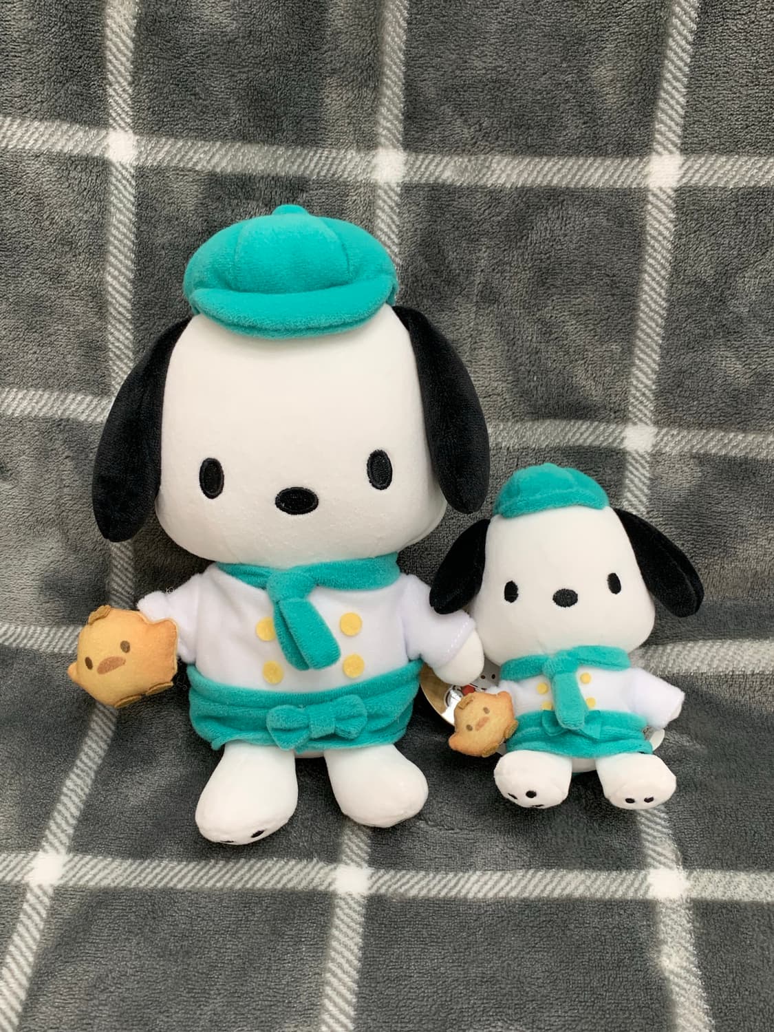 산리오 포차코 제빵사 인형 마스코트 일괄 상품이미지1