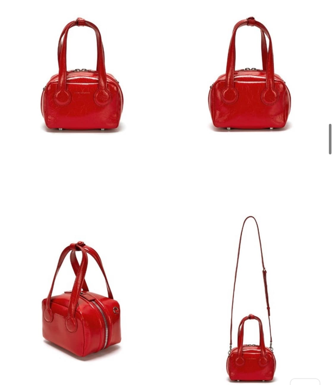 마지셔우드 토리백 tori bag 레드 크링클 상품이미지6